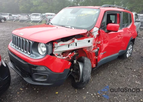 2016 Jeep Renegade Latitude z USA, uszkodzony, nr VIN ZACCJBBT8GPD53930